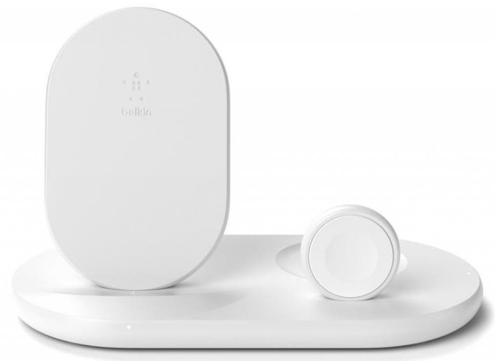 

Беспроводное зарядное устройство Belkin 3 in 1 Wireless Pad WIZ001vfWH (White)