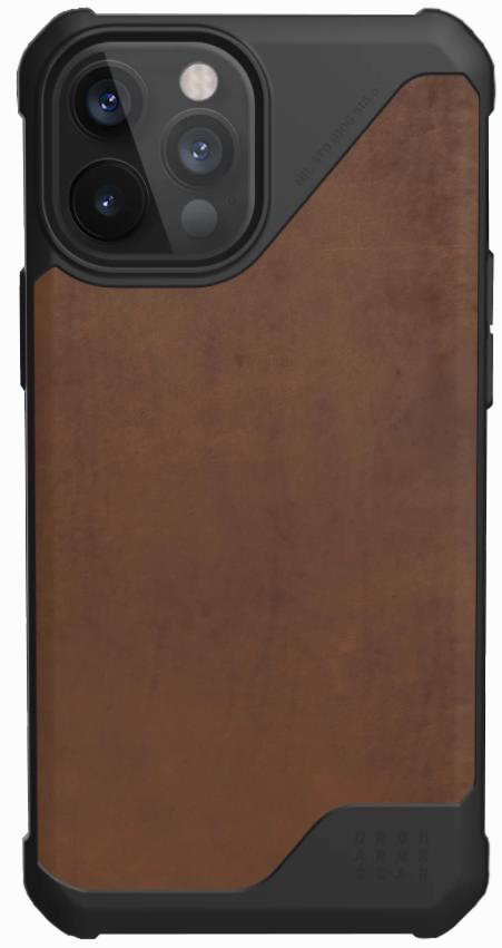 

Чехол-накладка UAG Metropolis LT (11235O118380) для iPhone 12/12 Pro (Brown)