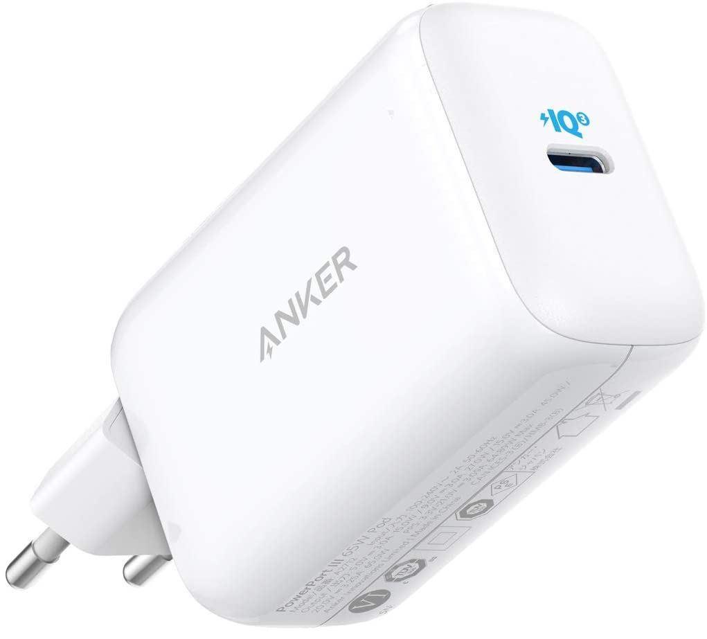 

Сетевое зарядное устройство Anker PowerPort III 65W A2712H21 (White)