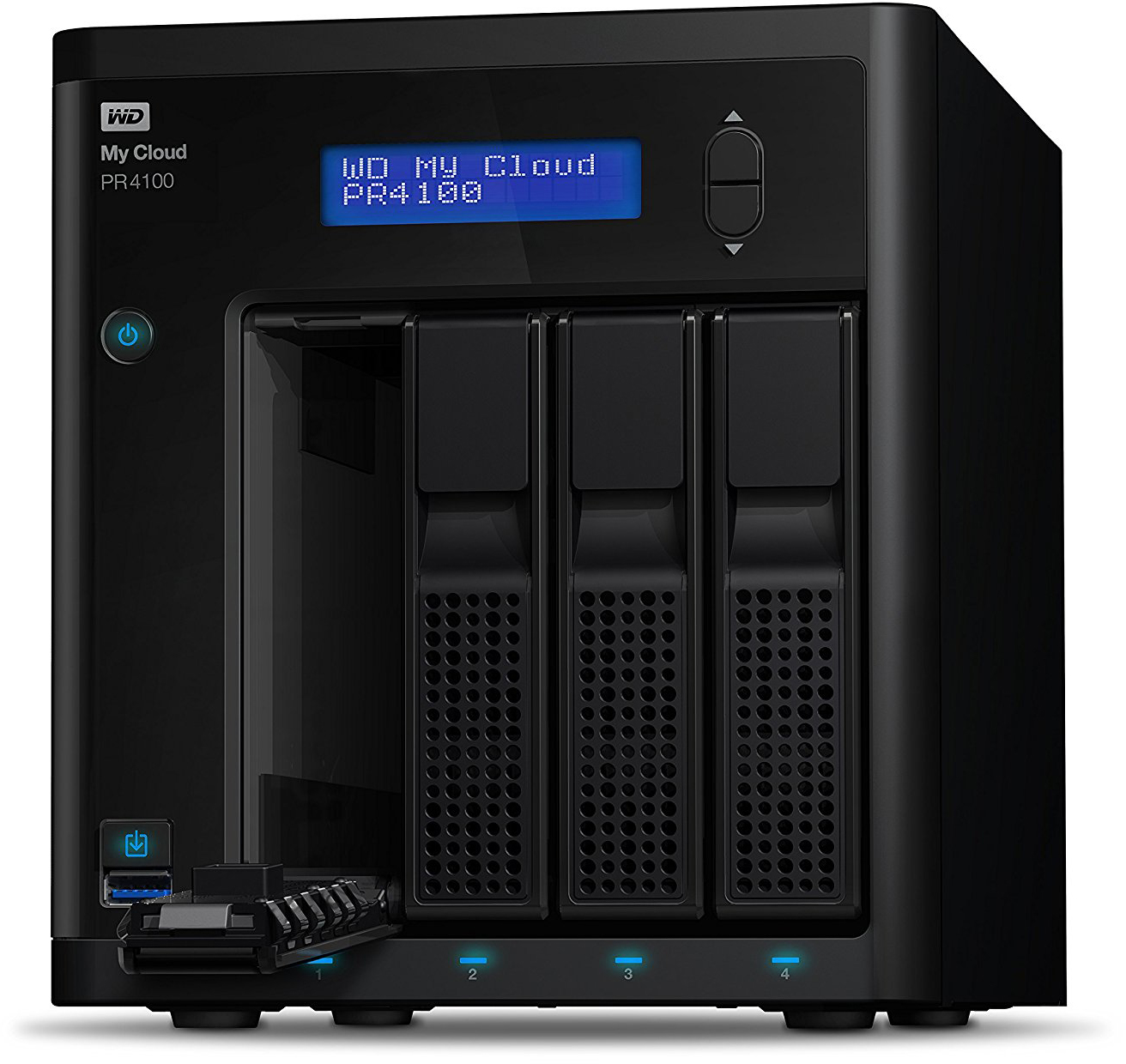 

Сетевое хранилище Western Digital My Cloud Pro PR4100 0Tb 3.5" WDBKWB0000NBK-EEUE (Black)