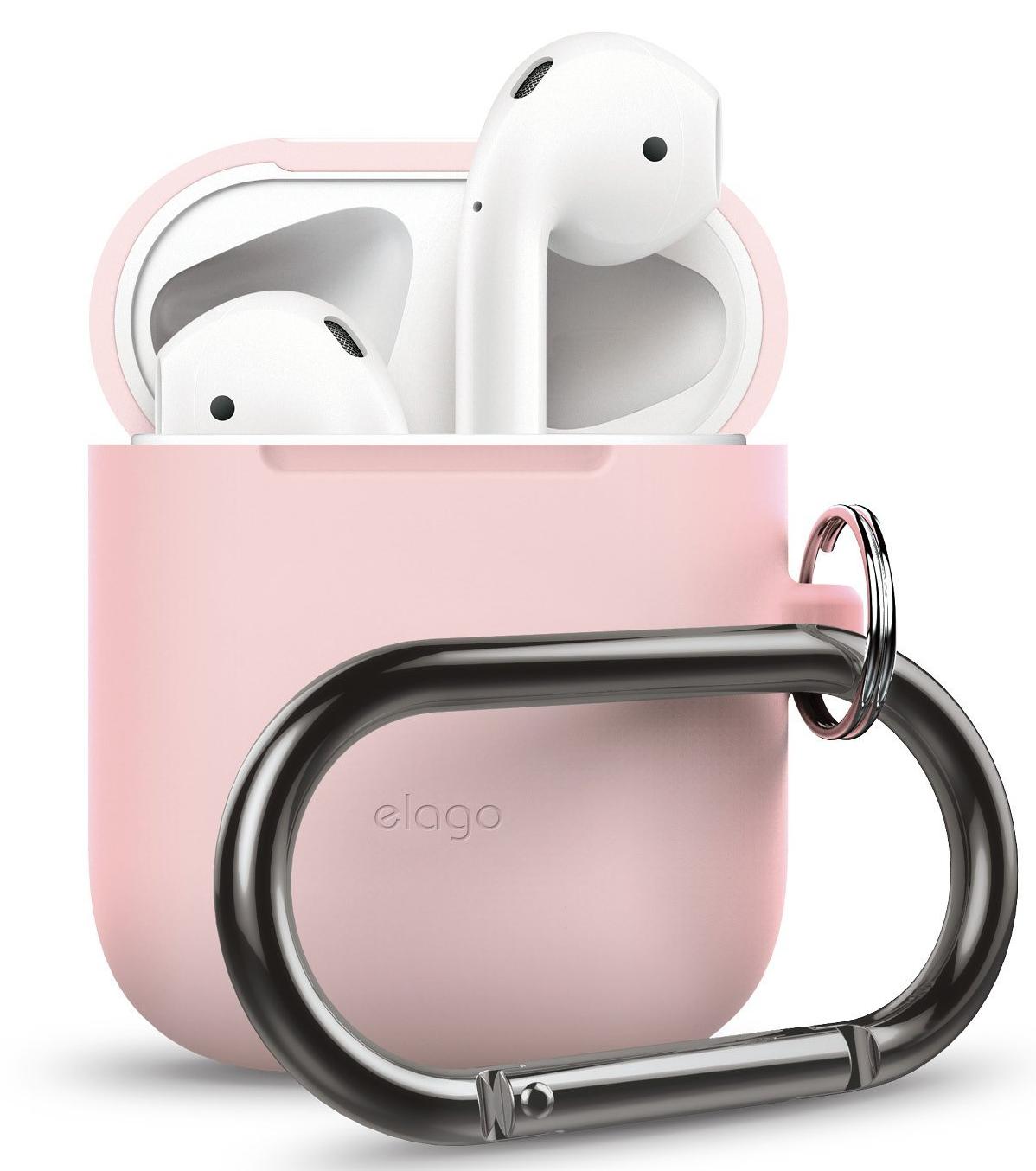 

Чехол Elago AirPods Hang Case (EAPSC-HANG-PK) для зарядного кейса AirPods (Lovely Pink)