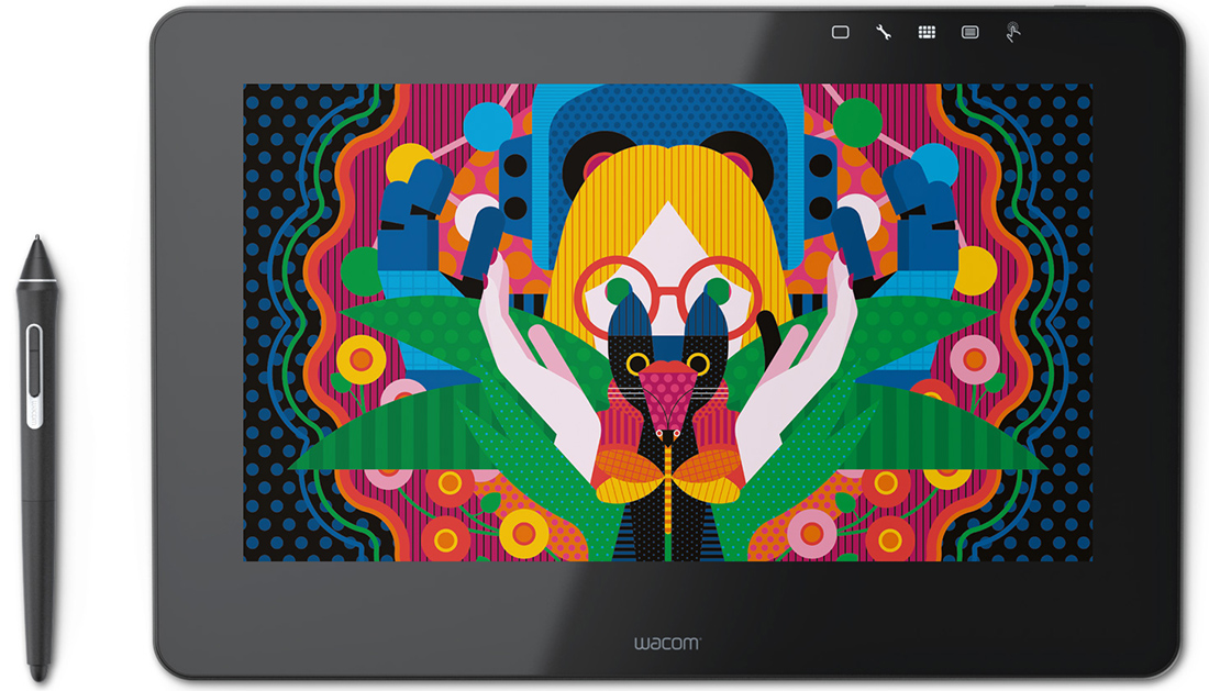 Графический планшет Wacom Cintiq Pro 16" DTH-1620-RU (Black) купить в интернет-магазине icover