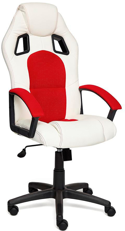 

Игровое кресло Tetchair Driver 12842 (White/Red)