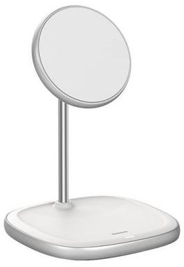 

Беспроводное зарядное устройство Baseus Swan Wireless Charger (WXSW-02) для iPhone Series 12 (White)