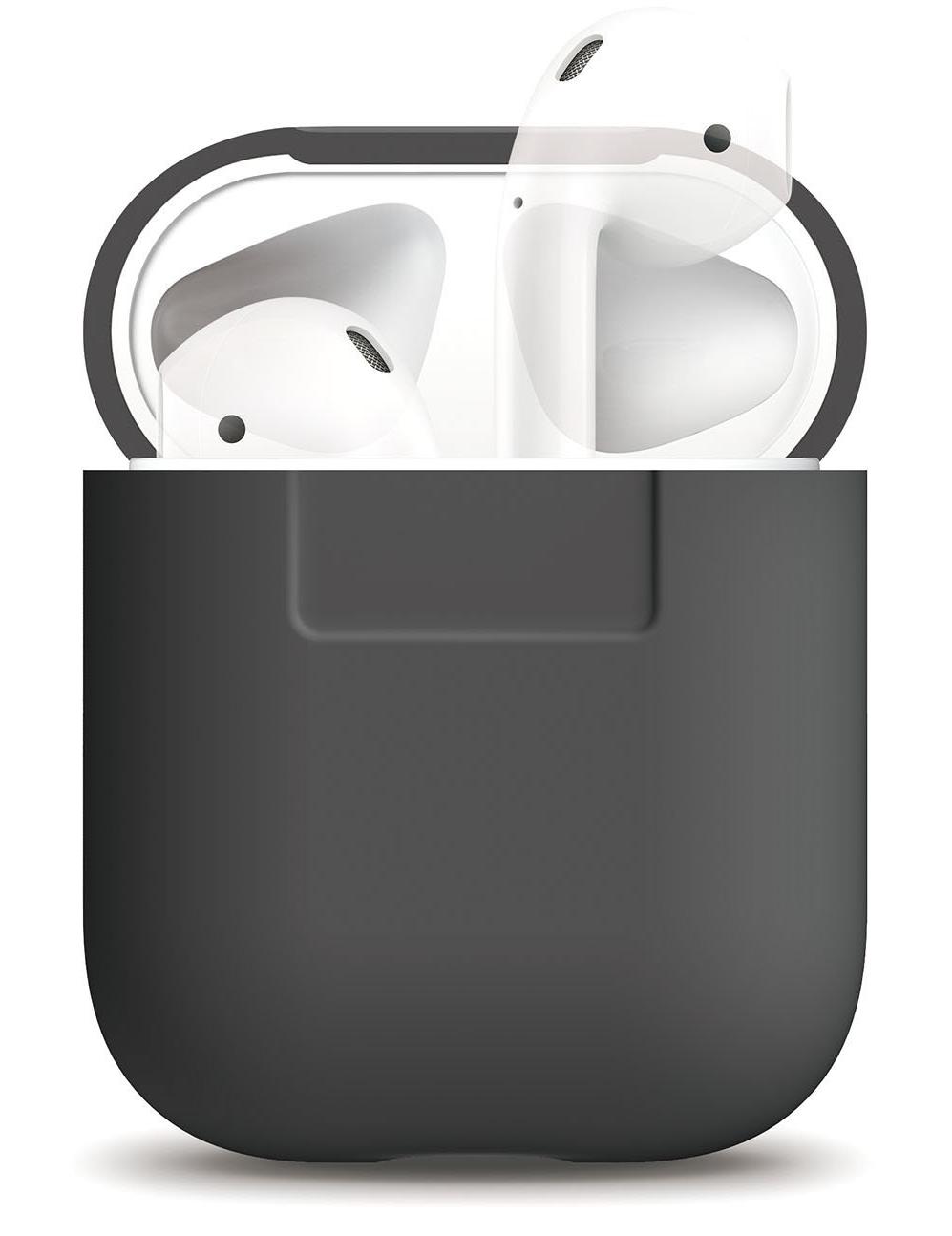 

Чехол Elago AirPods Case (EAPSC-DGY) для зарядного кейса AirPods (Dark Grey)