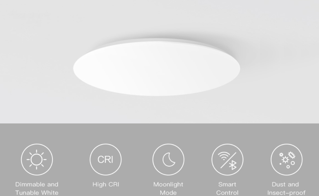 Потолочная лампа Yeelight Galaxy Ceiling Light 480 (YLXD17YL) купить в интернет-магазине icover