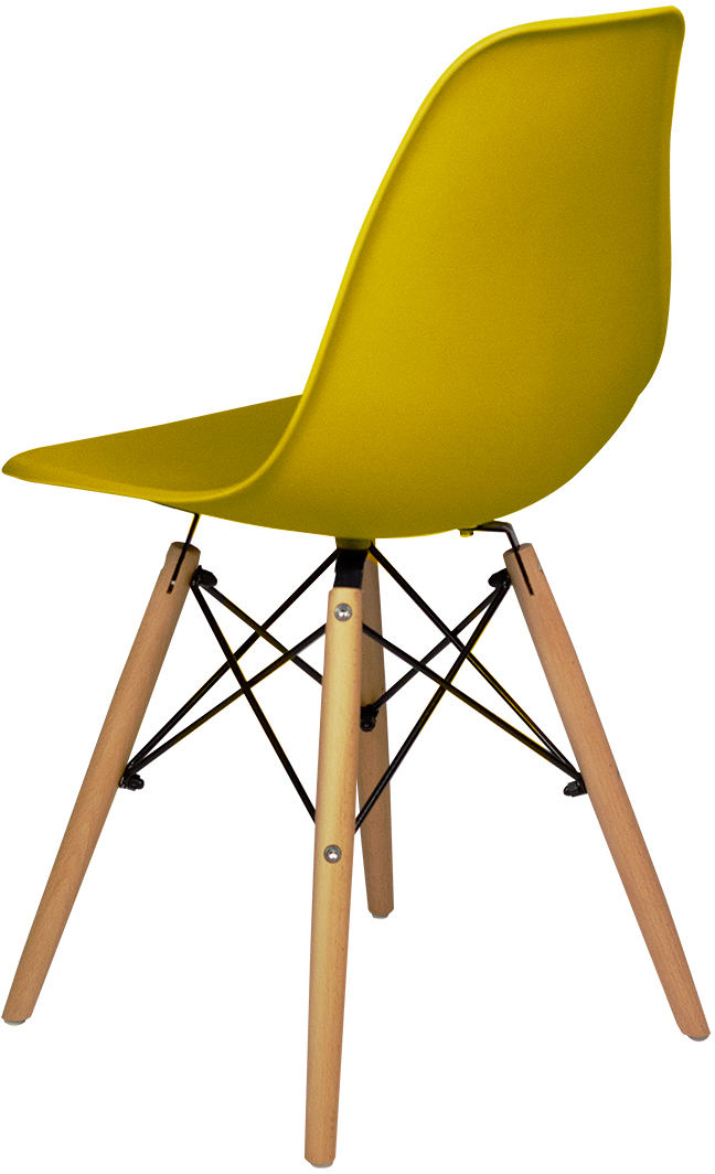 Комплект стульев RIDBERG DSW EAMES 4 шт. (Yellow) купить в интернет-магазине icover