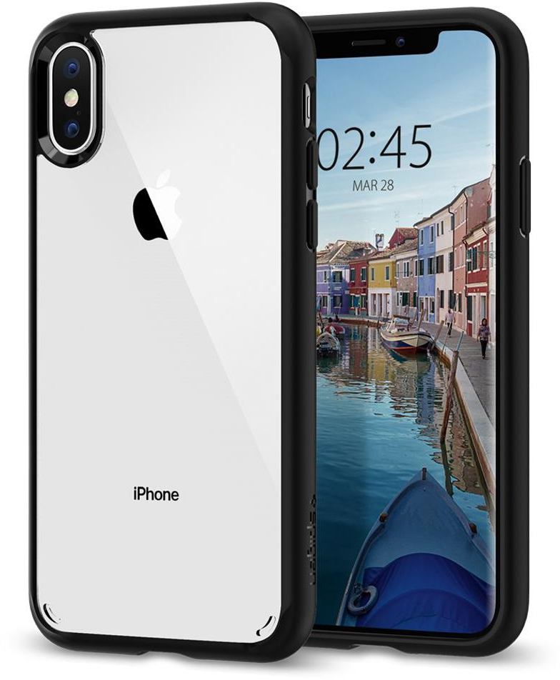 

Чехол Spigen Ultra Hybrid (063CS25116) для iPhone X/Xs (Matte Black)