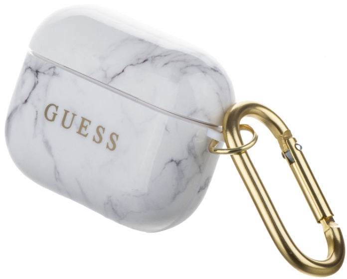 

Чехол Guess CG Mobile (GUACAPTPUMAWH) для AirPods Pro (White Marble)