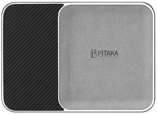 

Беспроводное зарядное устройство Pitaka Air Tray (Carbon/Silver)