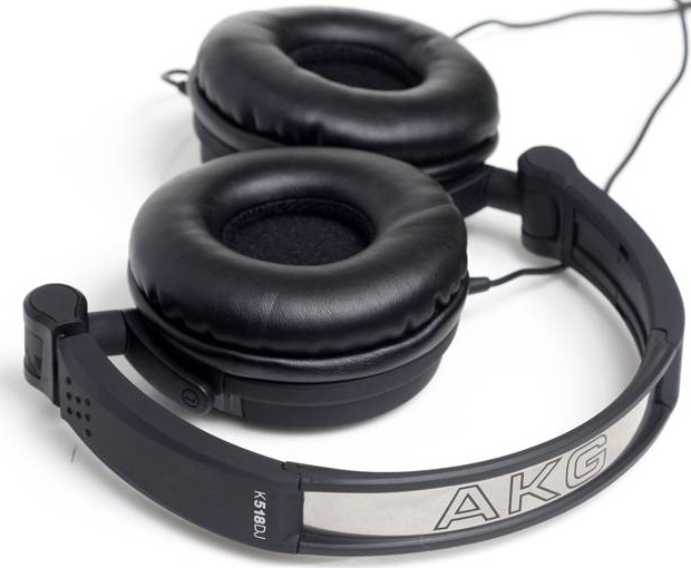 AKG K 518 DJ - накладные наушники (Black) купить в интернет-магазине icover