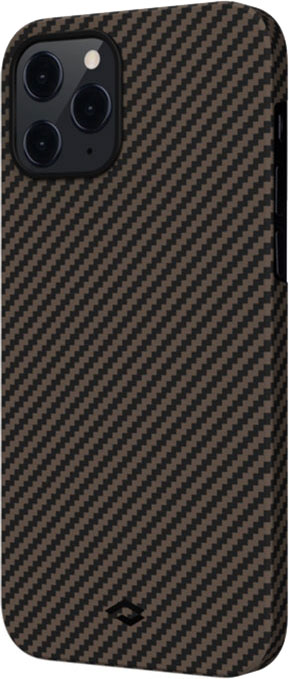 

Чехол Pitaka MagEZ (KI1206PM) для iPhone 12 Pro Max (Black/Brown)