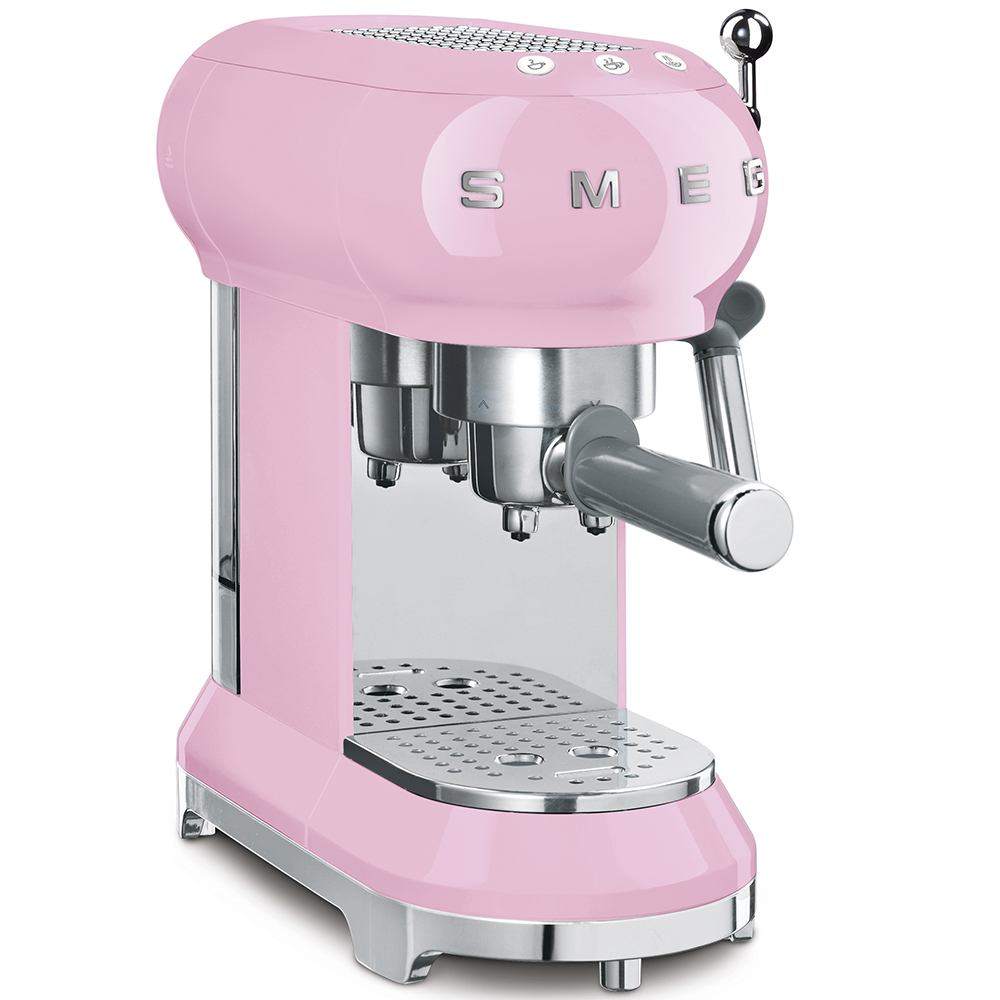 

Кофемашина-эспрессо Smeg ECF01PKEU (Pink)