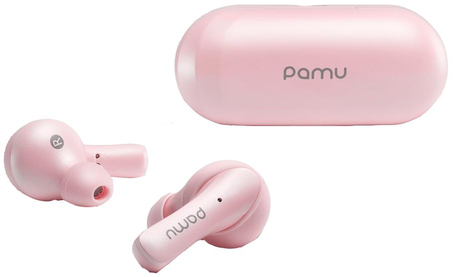 

Беспроводные TWS стереонаушники Padmate PaMu Slide Mini (Pink)