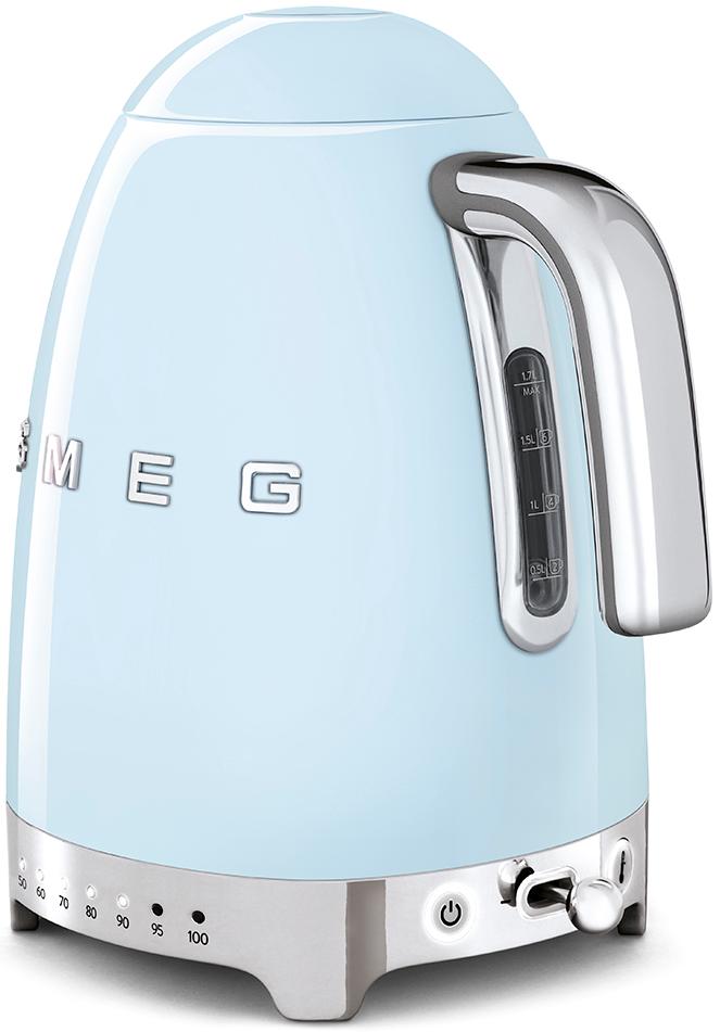 Электрический чайник Smeg KLF04PBEU (Blue) купить в интернет-магазине icover