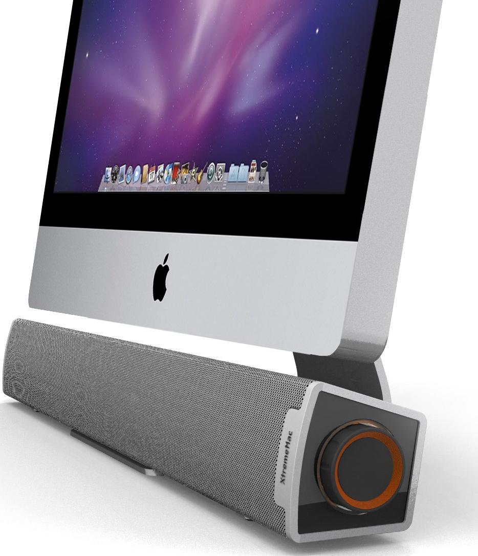 Саундбар для компьютера. Tango Sound Bar XTREMEMAC USB-b22-03 Silver. Саундбар для IMAC. XTREMEMAC Tango Sound Bar. Портативная акустика XTREMEMAC Soma Travel.