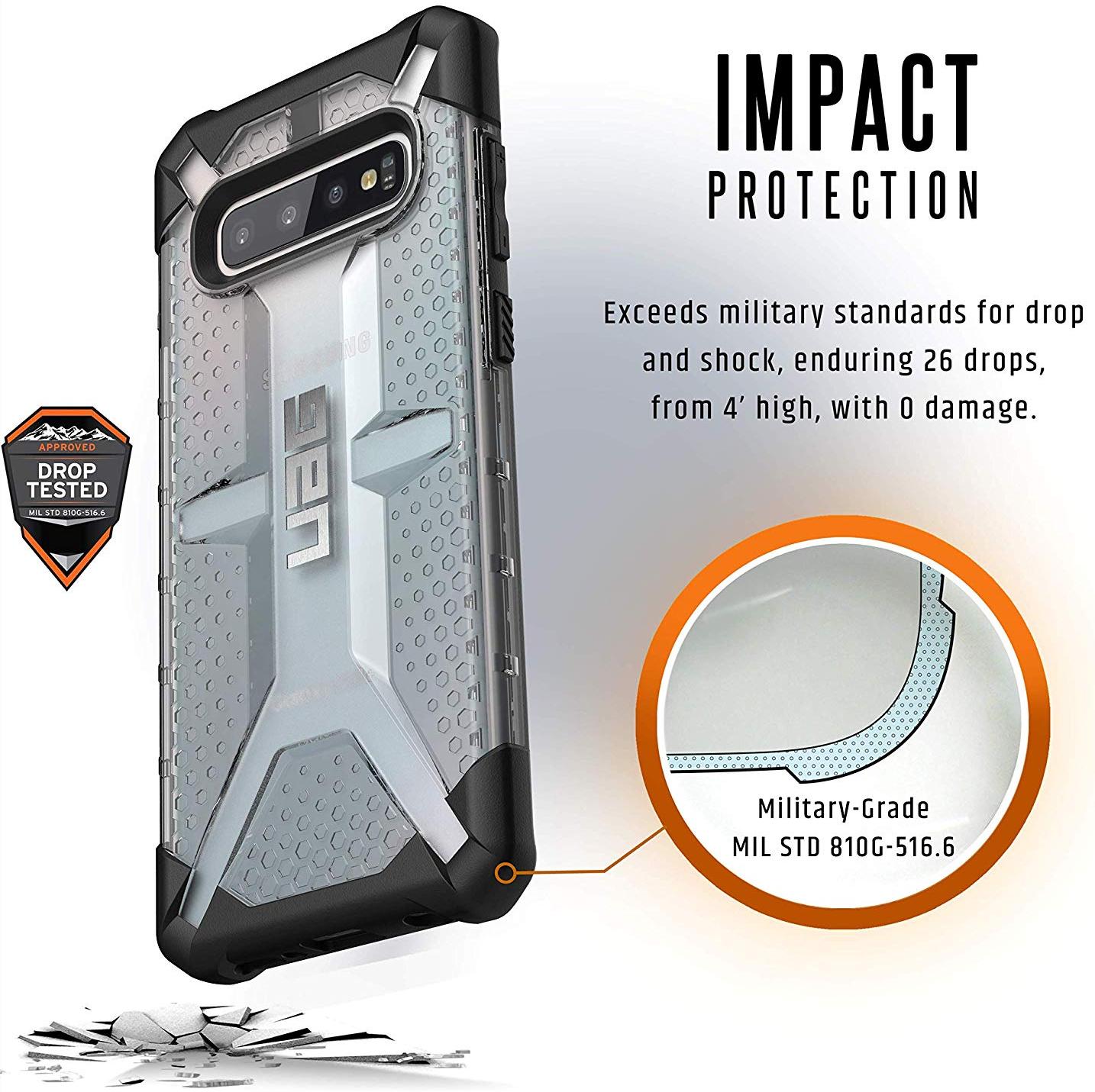 Купить чехол Urban Armor Gear Plasma для Samsung Galaxy S10 Plus (Ice) в  Москве в каталоге противоударные чехлов для смартфонов с доставкой.  Характеристики, цены в интернет-магазине iCover.