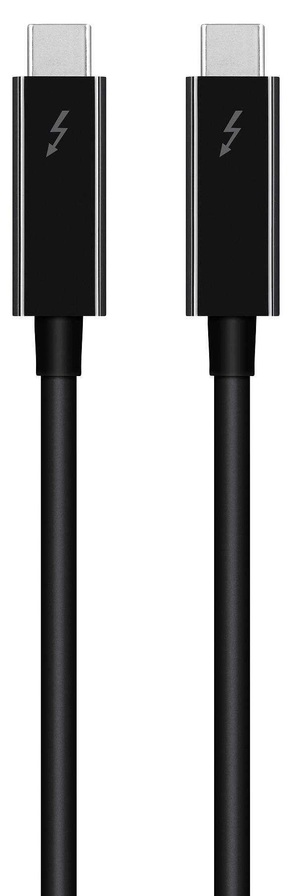 

Кабель Belkin Thunderbolt 3 USB-C 2 м F2CD085ds2M-BLK (Black)