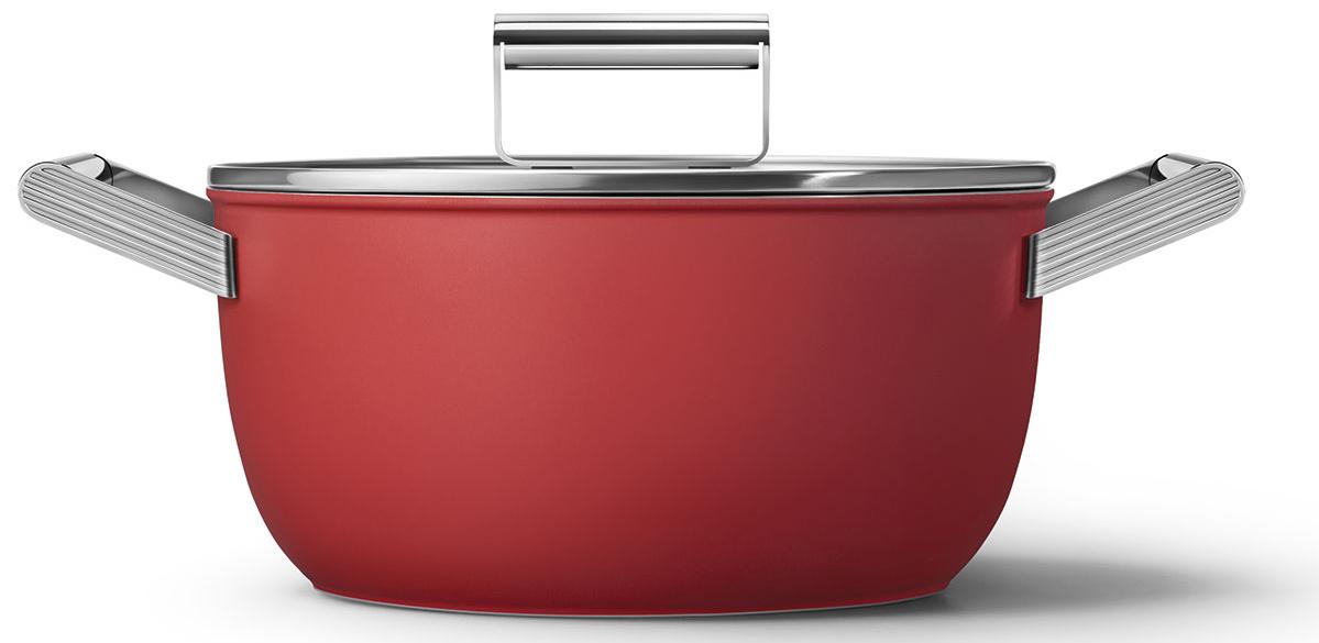 Кастрюля Smeg CKFC2611RDM (Red) купить в интернет-магазине icover