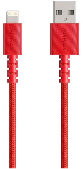 

Кабель Anker Powerline Select+ (A8012H91) USB-A/Lightning 0.9m (Red)