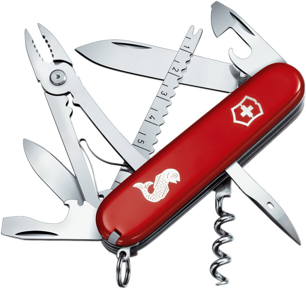 

Нож перочинный Victorinox Angler 1.3653.72 (Red)