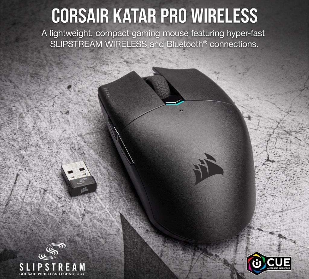 corsair katar pro wireless gaming mouse