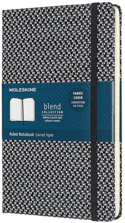 

Блокнот Moleskine Blend 19 Limited Edition Large (LCBD04QP060BK) в линейку (White/Black)