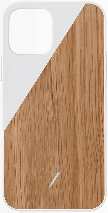 

Чехол Native Union Clic Wooden (CWOOD-WHT-NP20S) для iPhone 12 mini (White), Clic Wooden