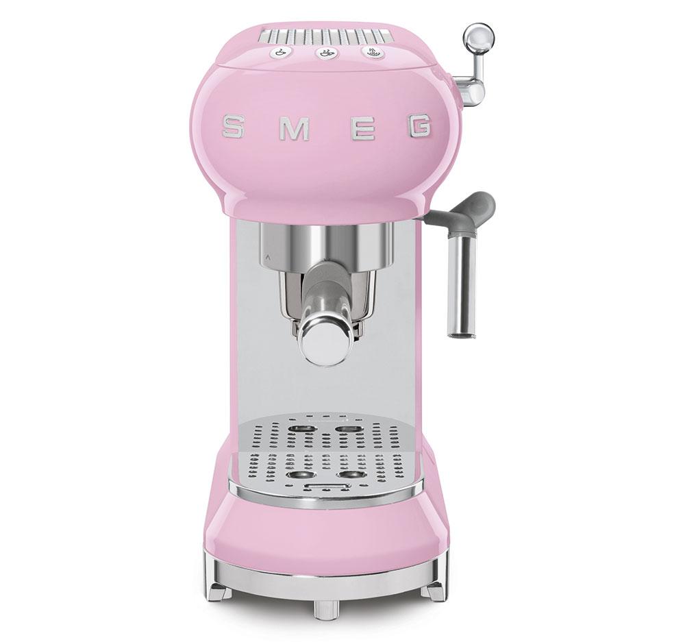 Кофемашина-эспрессо Smeg ECF01PKEU (Pink) купить в интернет-магазине icover