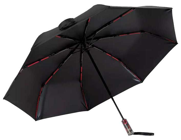 

Зонт Xiaomi Valley Automatic Sunny Rainy Umbrella (Black/Red), Valley Automatic Sunny Rainy Umbrella