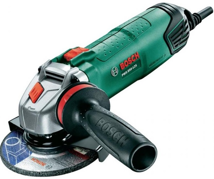 Угловая шлифовальная bosch. Bosch 850-125. Болгарку бош 850 125. Машинка углошлифовальная Bosch PWS 850-125. Болгарка бош 125 зеленая.