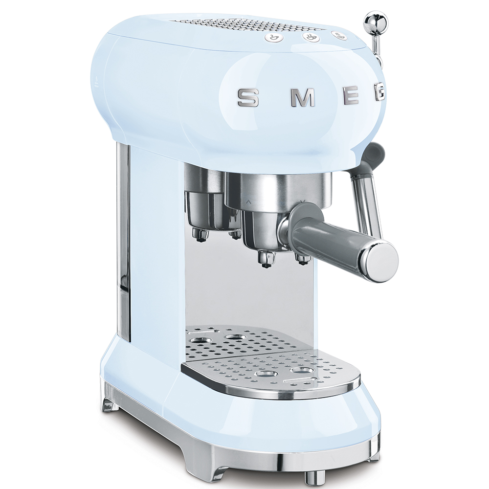 

Кофемашина-эспрессо Smeg ECF01PBEU (Pastel blue)