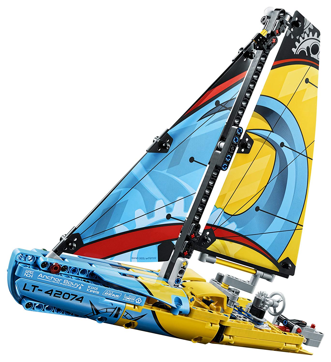 racing yacht lego technic