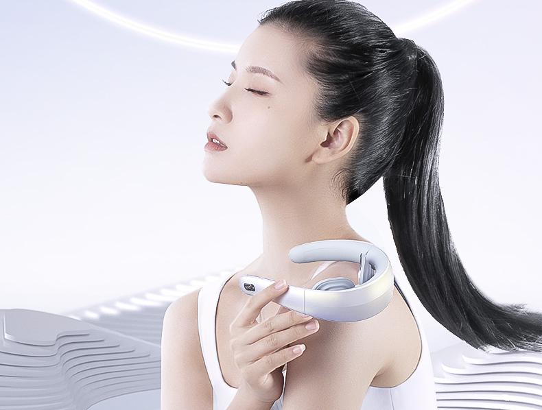 Шейный массажер Jeeback Neck Massager G6 (White) купить в интернет-магазине icover