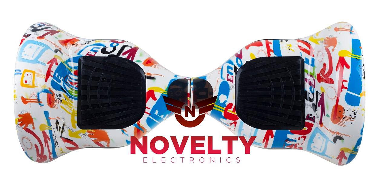 Гироскутер Novelty Electronics L1-B (Graffiti) 10 дюймов купить в интернет-магазине icover