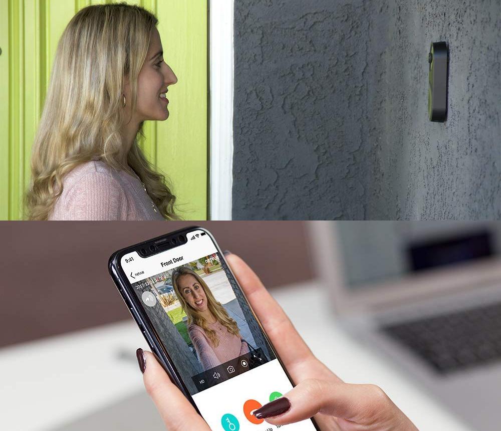 Купить умный дверной звонок Netvue Belle A.I. Doorbell (Black) 1029315 в  Москве в каталоге умных дверных замков и звонков с доставкой.  Характеристики, цены в интернет-магазине iCover.