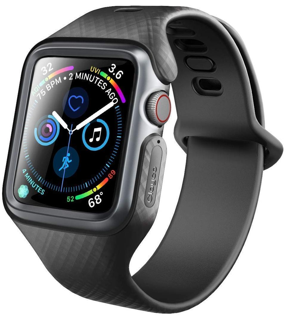 

Чехол-ремешок Clayco Hera Series для Apple Watch Series SE/6/4 40mm (Black)