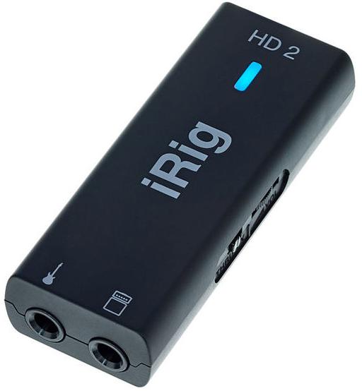 

Аудио интерфейс IK Multimedia iRig HD 2 (A067185) для гитары (Black)