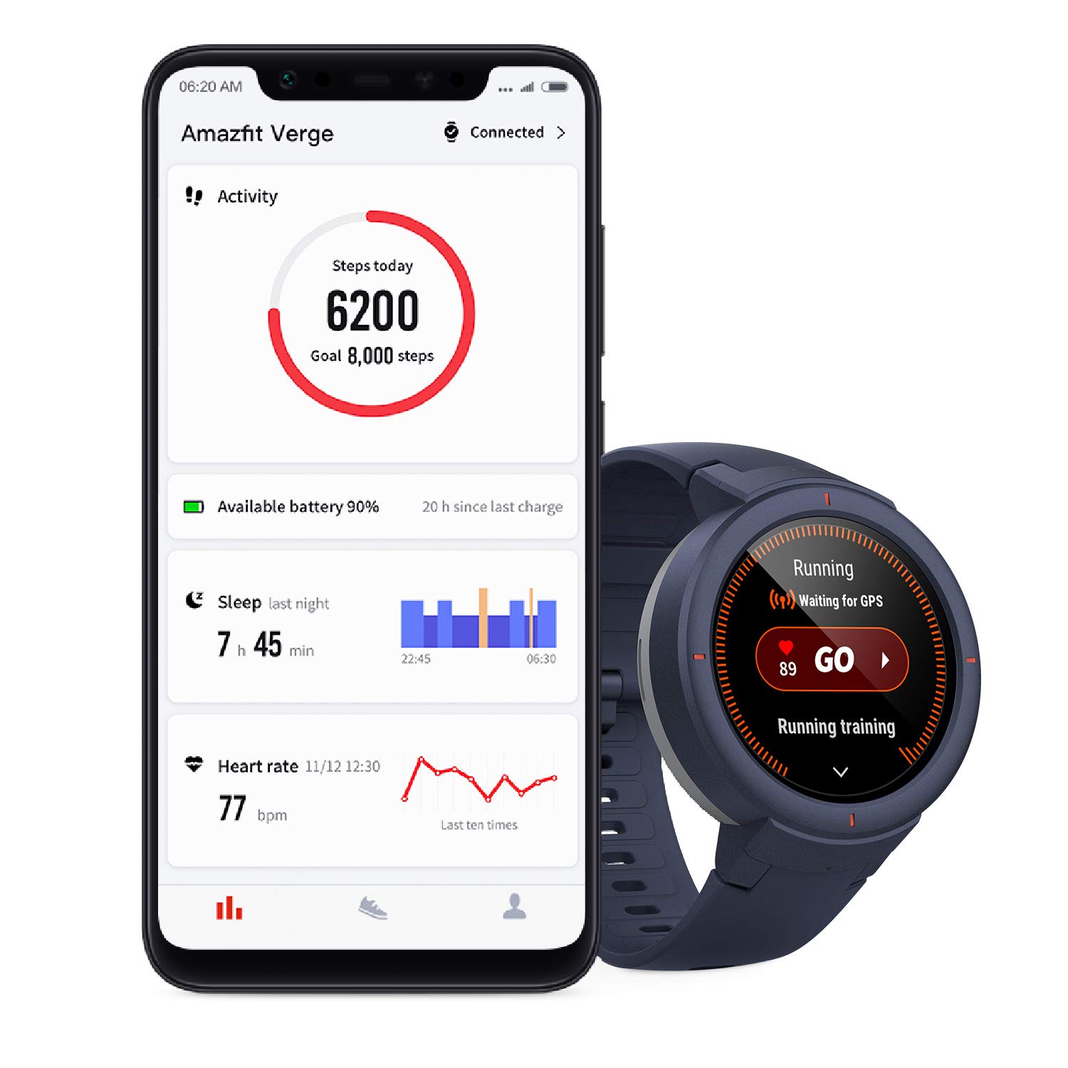 Часы Amazfit Verge Купить