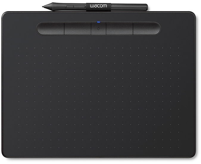 Графический планшет Wacom Intuos M Bluetooth CTL-6100WLK-N (Black) купить в интернет-магазине icover