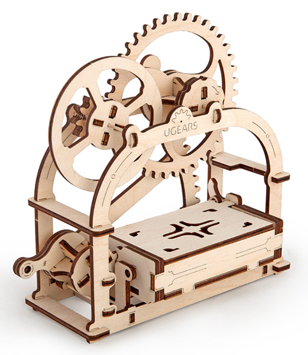 

Сборная модель Ugears Механическая шкатулка