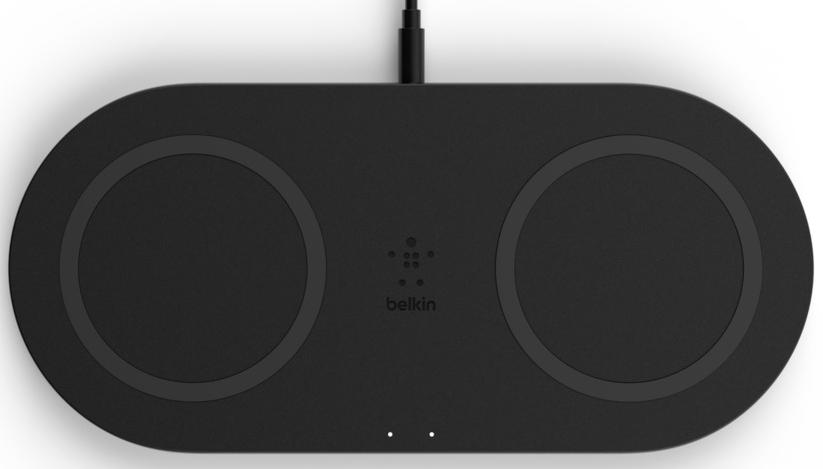 Беспроводное зарядное устройство Belkin BOOST↑CHARGE Dual Wireless Charging Pads WIZ002vfBK (Black) купить в интернет-магазине icover