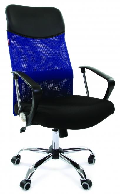 

Офисное кресло Chairman 610 00-07014624 (Black/Blue)