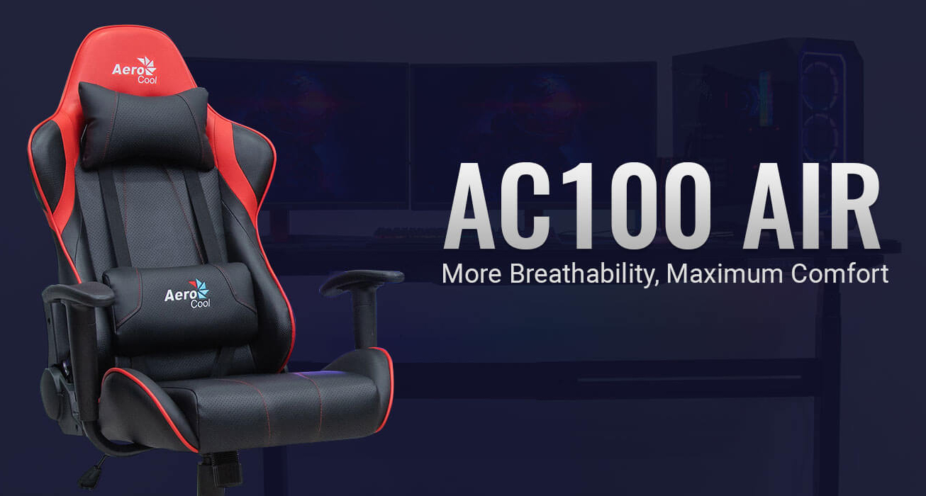 Кресло игровое aerocool aс100 air