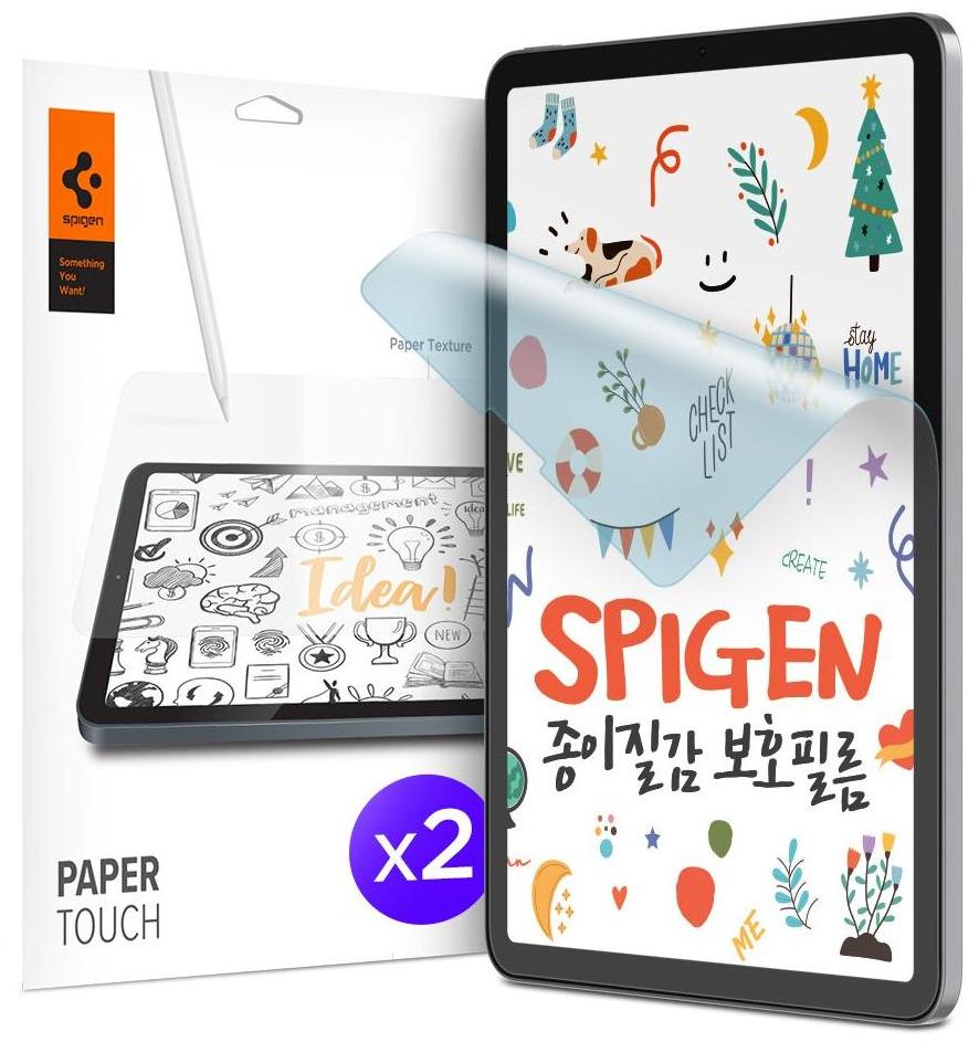 

Защитная пленка с эффектом бумаги Spigen Paper Touch 2pcs (AFL02196) для iPad Pro 12.9'' 2020/21 (Clear)