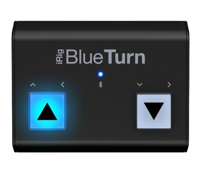 

Контроллер IK Multimedia iRig BlueTurn IP-IRIG-BTURN-IN ножной для переключения страниц в браузере (Black)