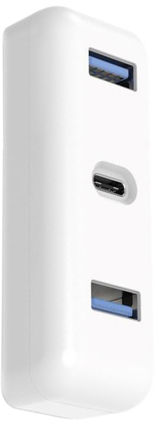 

USB-концентратор HyperDrive HDH06 USB-C для блока питания MacBook Pro 15" 87W (White)