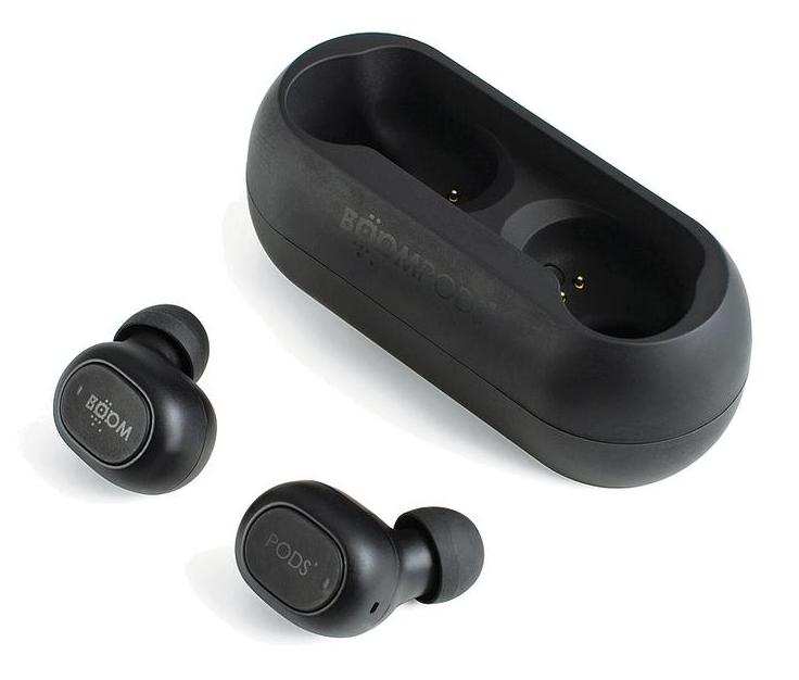 Наушники Boompods Boombuds GO True Wireless Earbuds (Black) купить в интернет-магазине icover