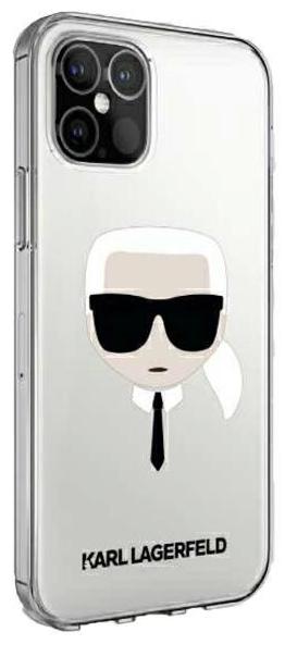 

Чехол Karl Lagerfeld Karl's Head Hard (KLHCP12MKTR) для iPhone 12/12 Pro (Transparent)