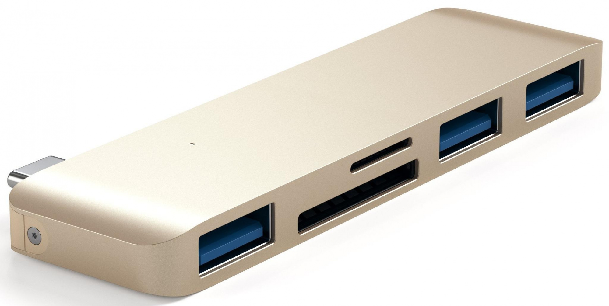 

USB-концентратор Satechi Aluminum Combo (ST-TCUHG) USB Type C (Gold), Aluminum Combo